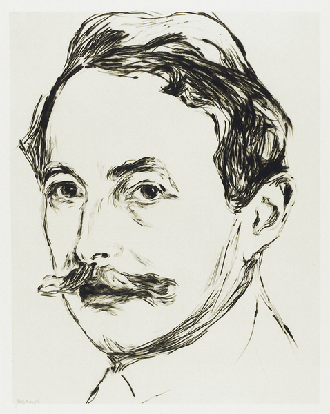 Dr. Max Linde 1902 by Edvard Munch. Original from Digital Download