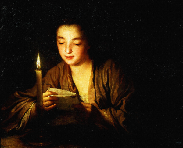 Girl with a Candle Digital Download