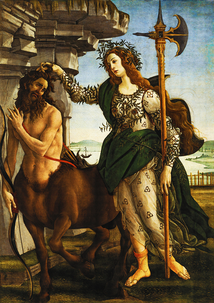 Pallas and the Centaur – Sandro Botticelli 1482 Digital Download