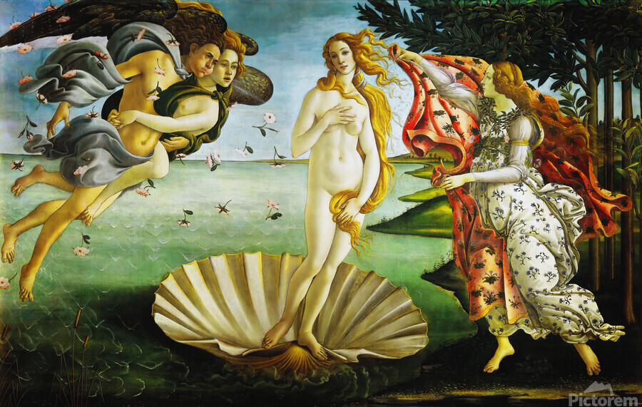 Sandro Botticelli The Birth of Venus by Classic Painting Wall Art