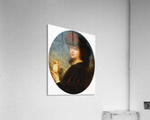 Lady with a Glove – John Robert Dicksee Acrylic Print