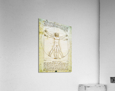Vitruvian Man Acrylic Print