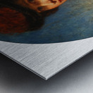 Lady with a Glove – John Robert Dicksee Metal print