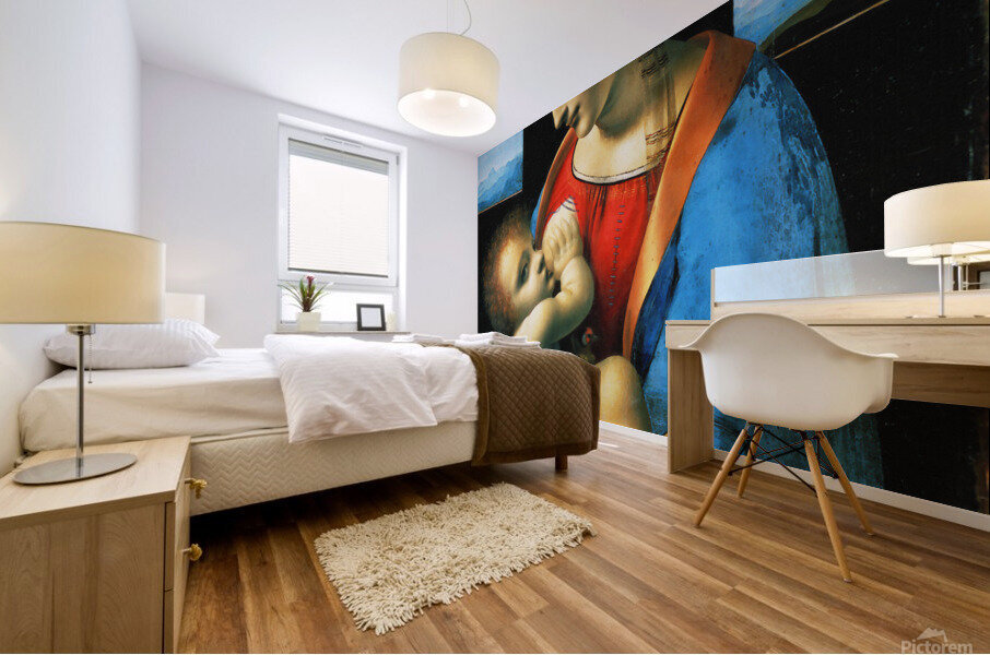 Madonna Litta Mural print
