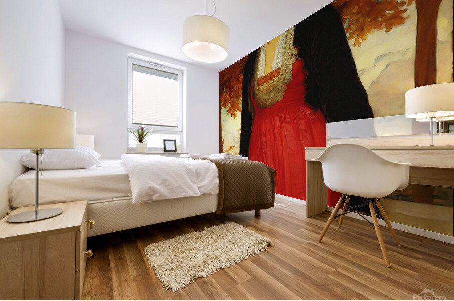 Amarilla  Mural print