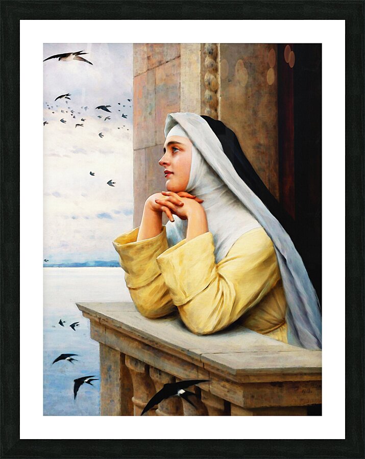 God s Creatures – Eugene De Blaas Picture Frame print