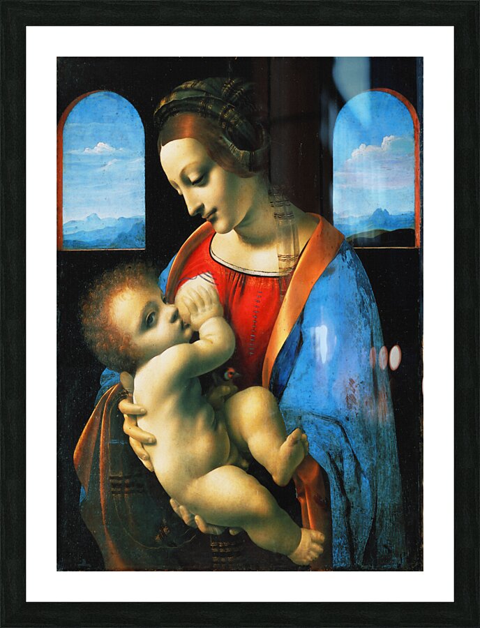 Madonna Litta Picture Frame print