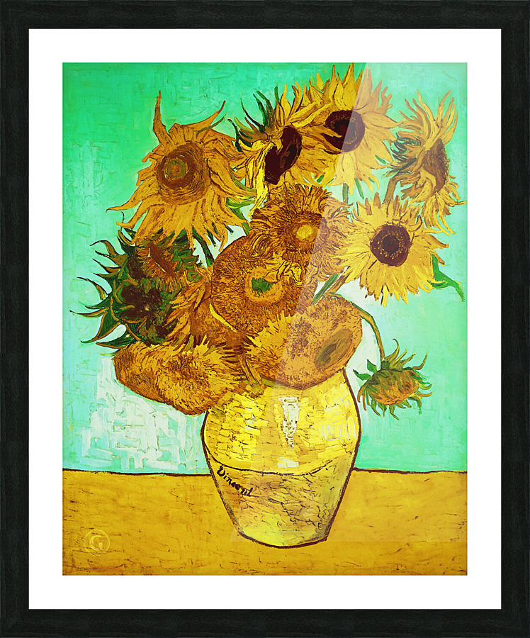 Sunflowers Picture Frame print