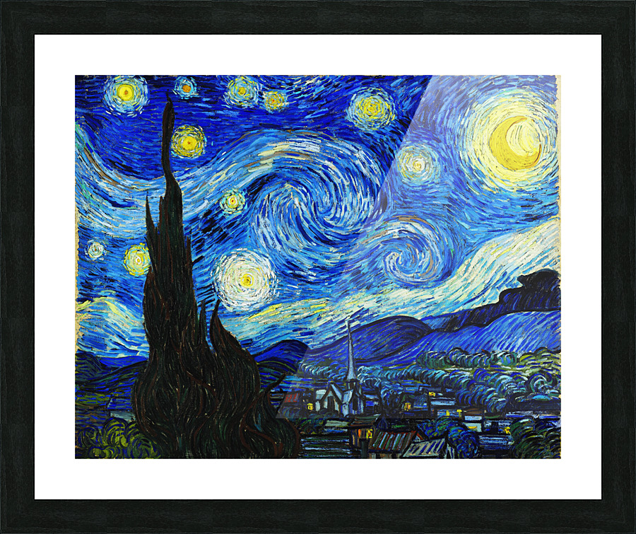 Starry Night Picture Frame print