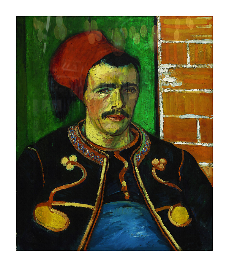 The Zouave  Picture Frame print