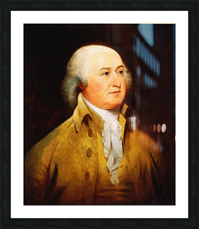 John Adams  Picture Frame print