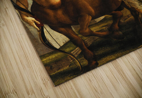 Pallas and the Centaur – Sandro Botticelli 1482 Classic Painting puzzle