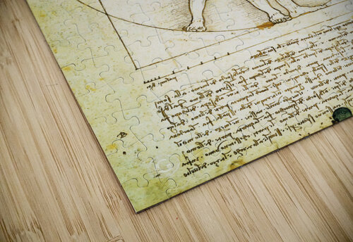 Vitruvian Man Classic Painting puzzle