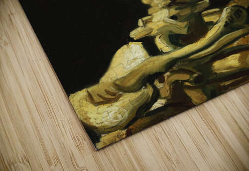 Skull with Burning Cigarette Classic Painting puzzle