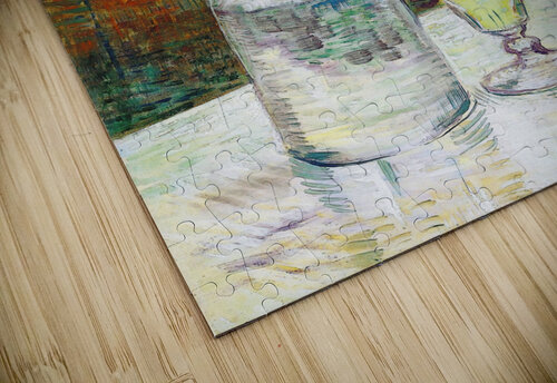 Cafe table with absinth   Classic Painting puzzle