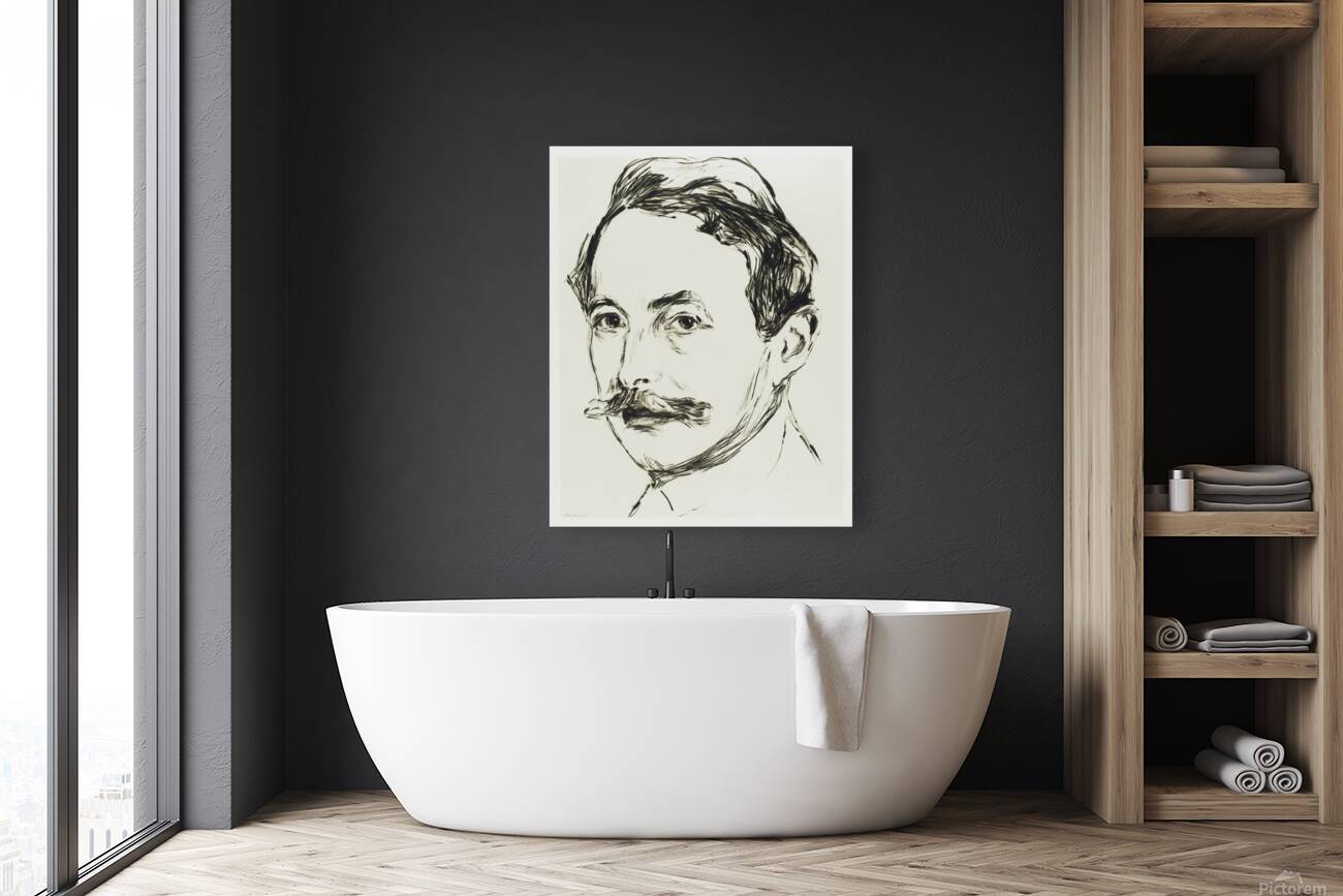 Dr. Max Linde 1902 by Edvard Munch. Original from Reproduction