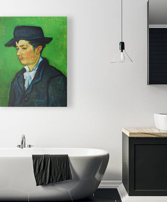 Portrait Of Armand Roulin 1888  by Classic Painting