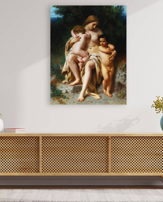 La Premiere Discorde Cain And Abel   by Classic Painting