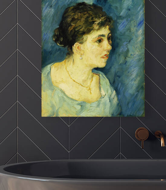 Portrait of a prostitute   by Classic Painting