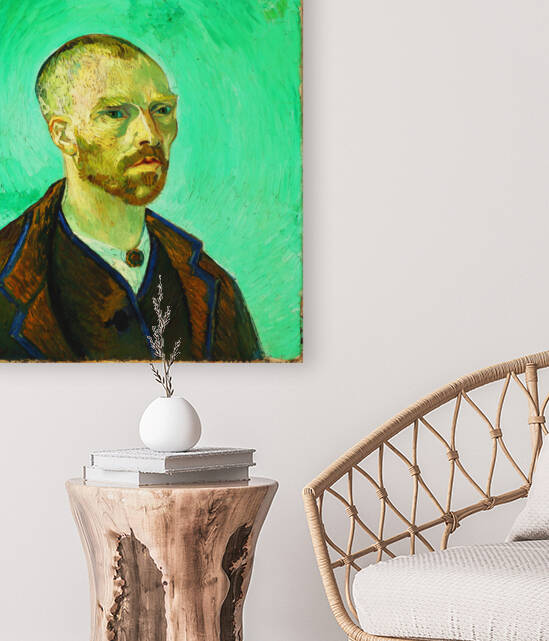Self Portrait dedicated to Paul Gauguin   by Classic Painting