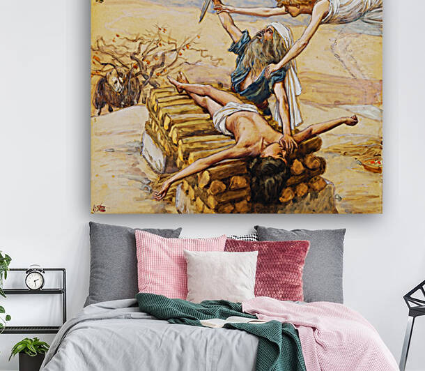The Offering of Abraham  by Classic Painting
