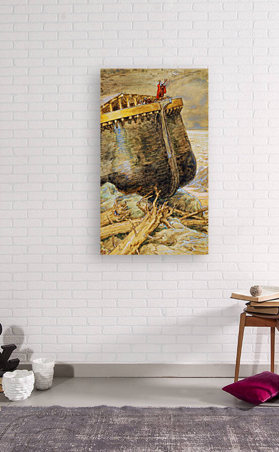 The Dove Returns to Noah by Classic Painting