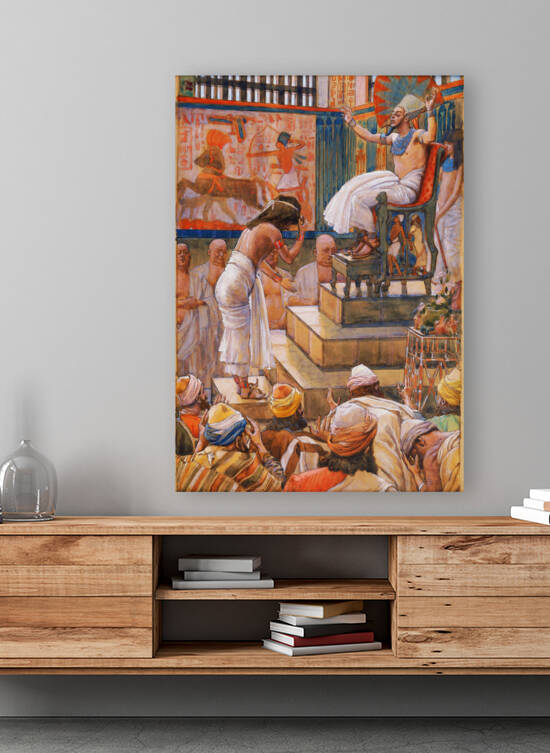 Joseph and His Brethren Welcomed by Pharaoh by Classic Painting