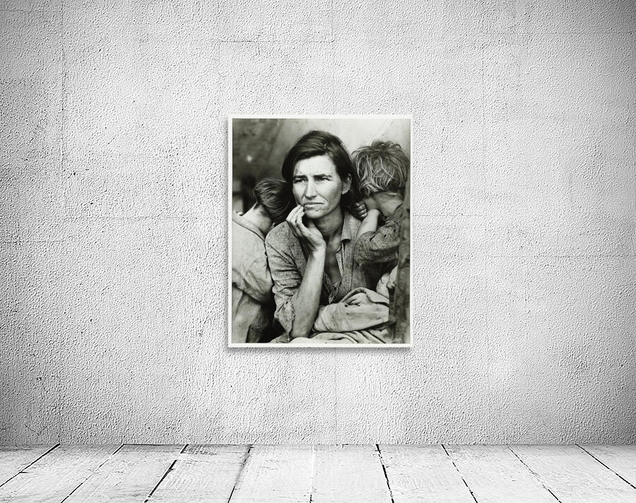 Portret van Florence Owens Thompson 1936 by Dorot Wall Preview