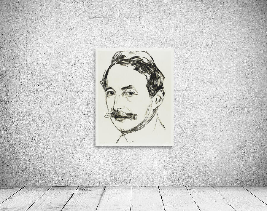 Dr. Max Linde 1902 by Edvard Munch. Original from Wall Preview