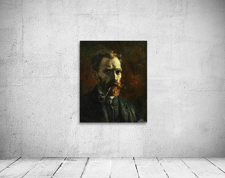 Self Portrait with Pipe Wall Preview