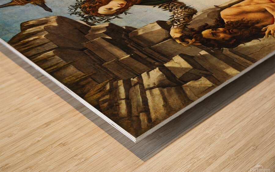 Pallas and the Centaur – Sandro Botticelli 1482 Wood print