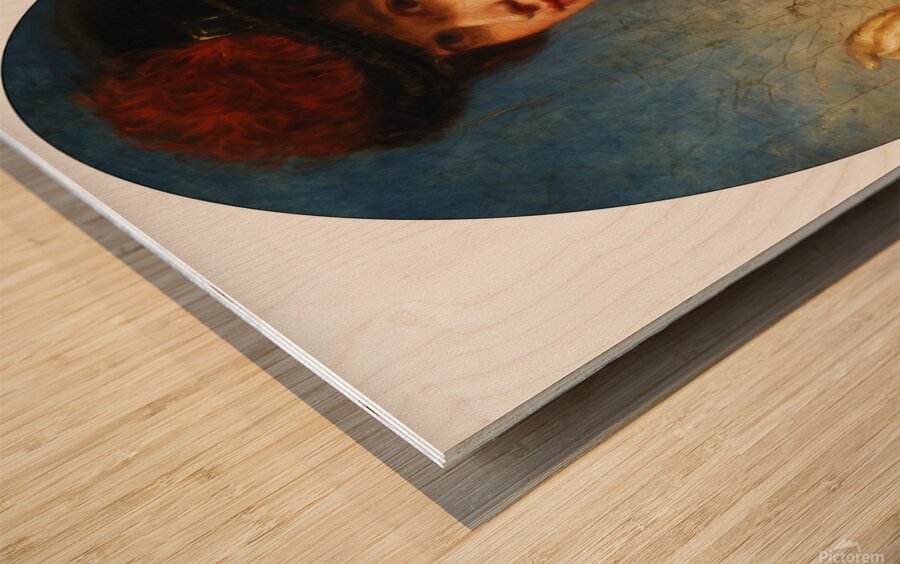 Lady with a Glove – John Robert Dicksee Wood print