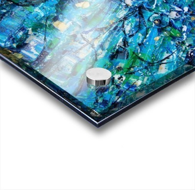 Hommage à Hokusaï Acrylic print