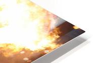Live Burn Drill HD Metal print
