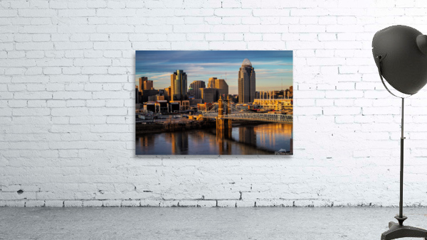 Cincinnati at dusk Wall Preview