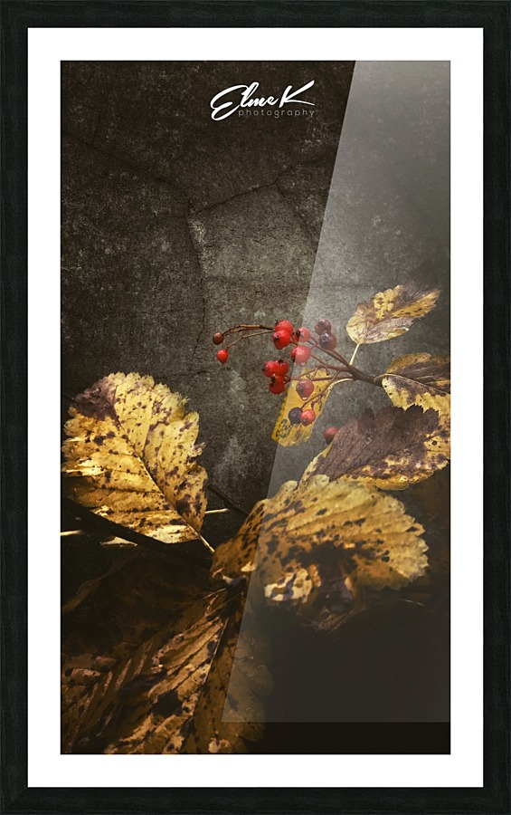 Autumn Picture Frame print