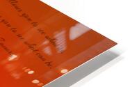 Orange Sunset  HD Metal print