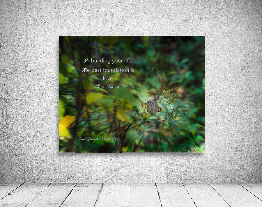 Ruby Crowned Kinglet Wall Preview