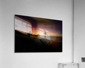 Palm Sunrise Acrylic Print