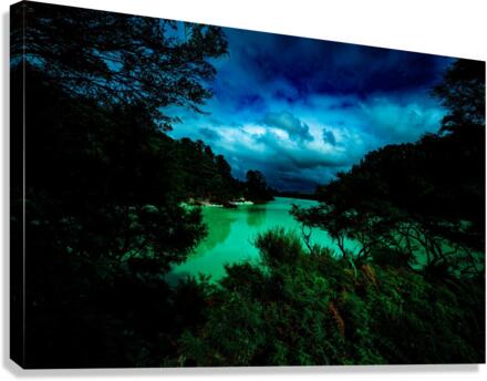 Lake Ngakoro  Canvas Print