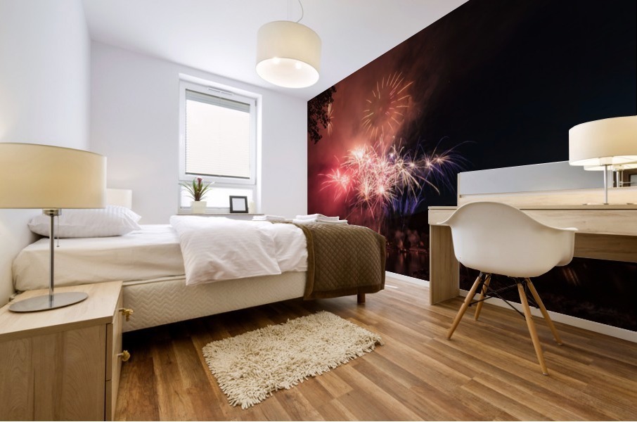The Cat  Mural print