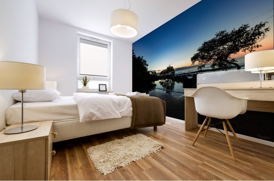Last Sunrise Mural print