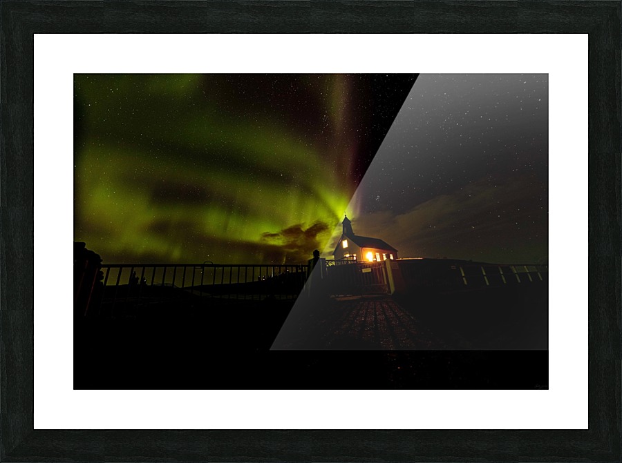 Church Lights Picture Frame print