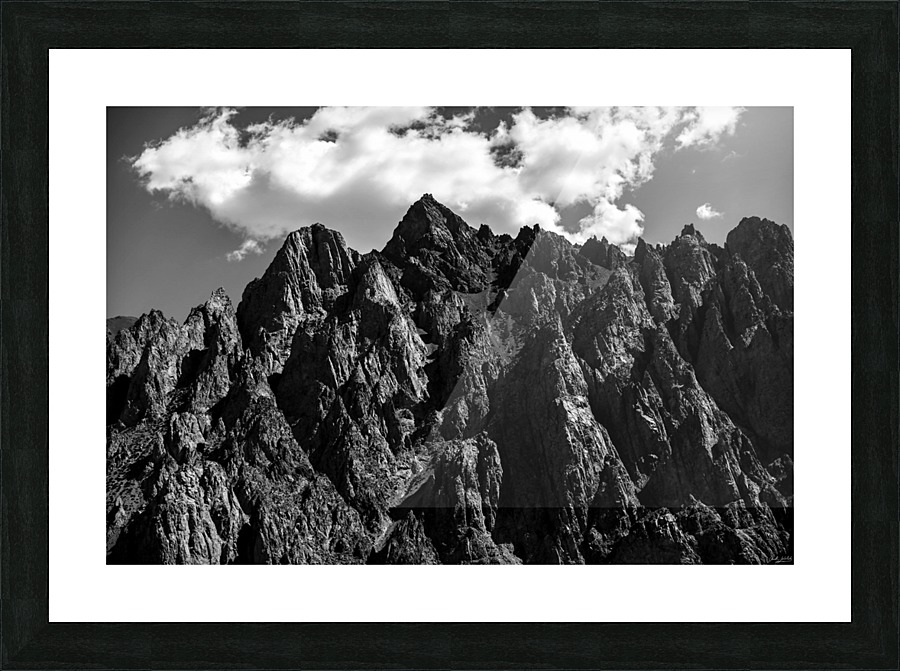 The Point  Picture Frame print