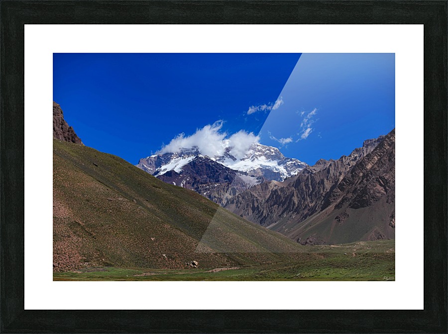 The Monster Picture Frame print