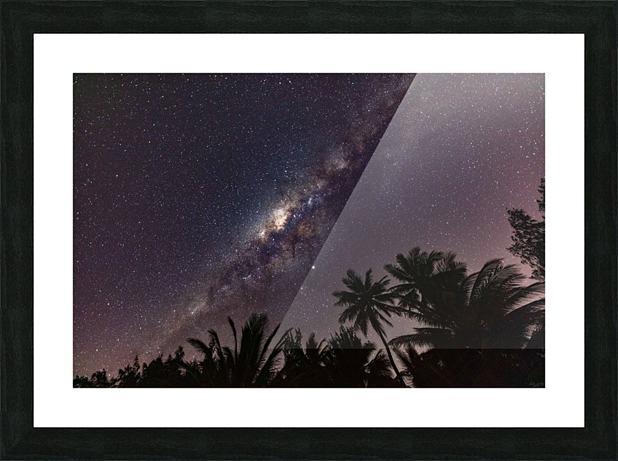 Aussie Nebula Picture Frame print