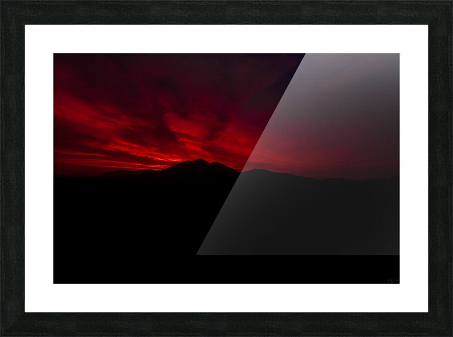 Cinnamon Sunrise Picture Frame print