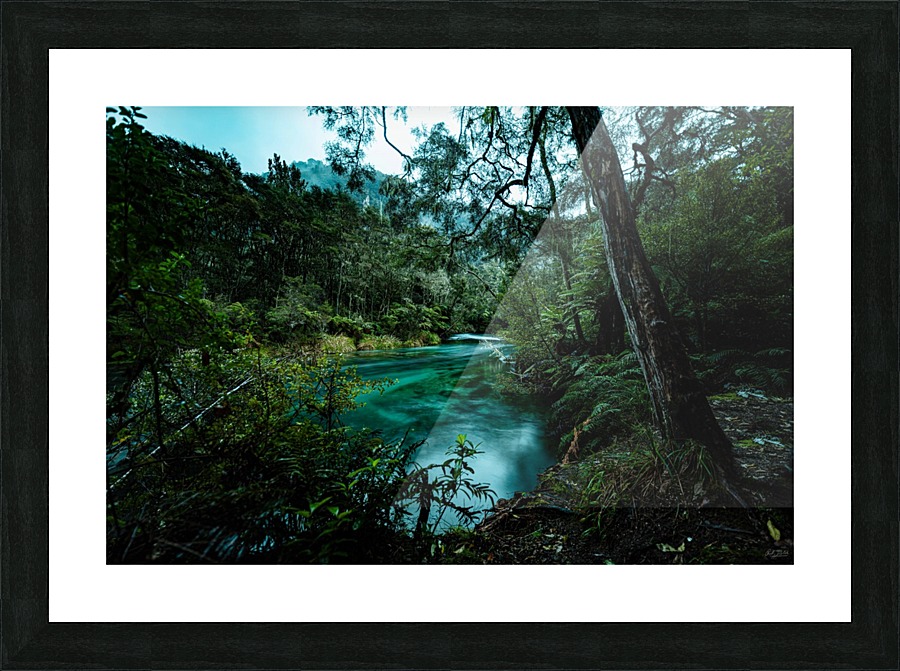 Marble Picture Frame print