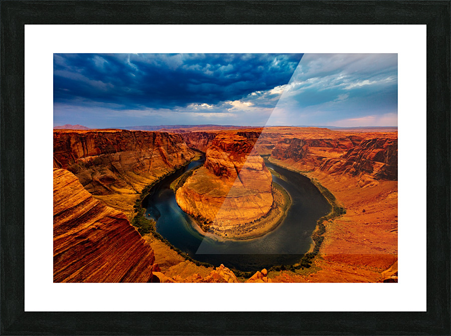 Incoming Storm Picture Frame print