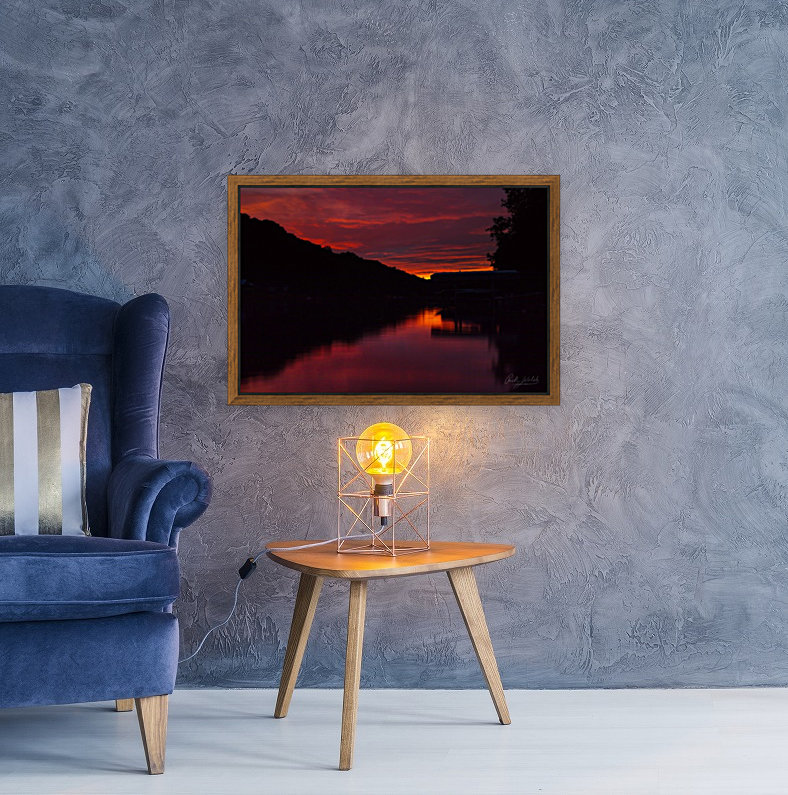 Crimson Sunset Reproduction